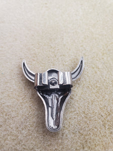 BOLO TIE SLIDE CLASP OX HEAD