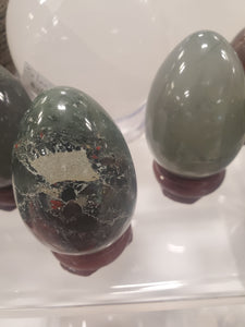 AFRICAN BLOODSTONE EGG