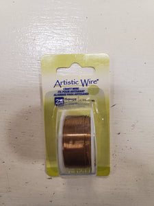 ARTISTIC WIRE 24GA ANT BRASS