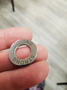 304 STAINLESS CIRCLE PENDANT