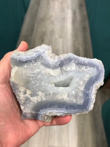 BLUE LACE AGATE SPECIMEN