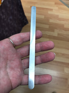 ALUMINUM BRACELET BLANK 6X3/8"