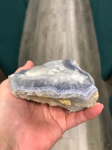 BLUE LACE AGATE SPECIMEN