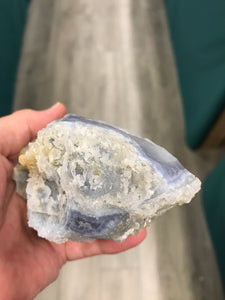 BLUE LACE AGATE SPECIMEN