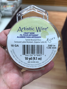 ARTISTIC WIRE 18GA