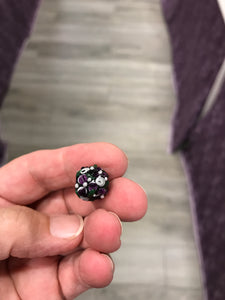 GLASS FLORAL BEAD