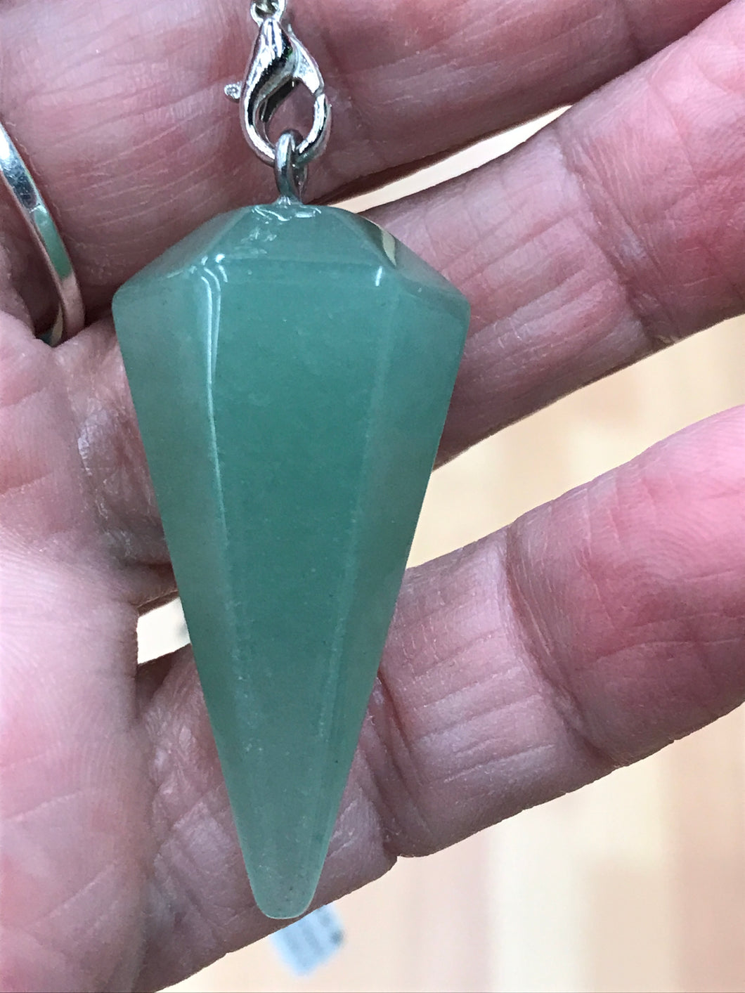 GREEN AVENTURINE PENDULUM