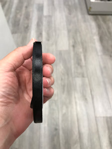 RIBBON BLACK 1/4"