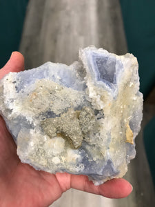 BLUE LACE AGATE SPECIMEN