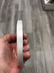 RIBBON WHITE 1/4"